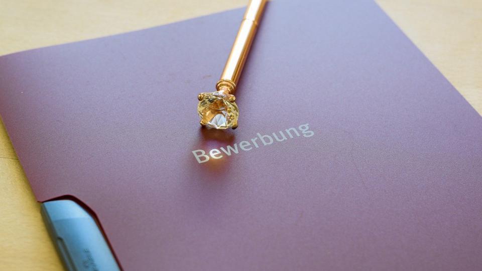 Bild einer Bewerbungsmappe