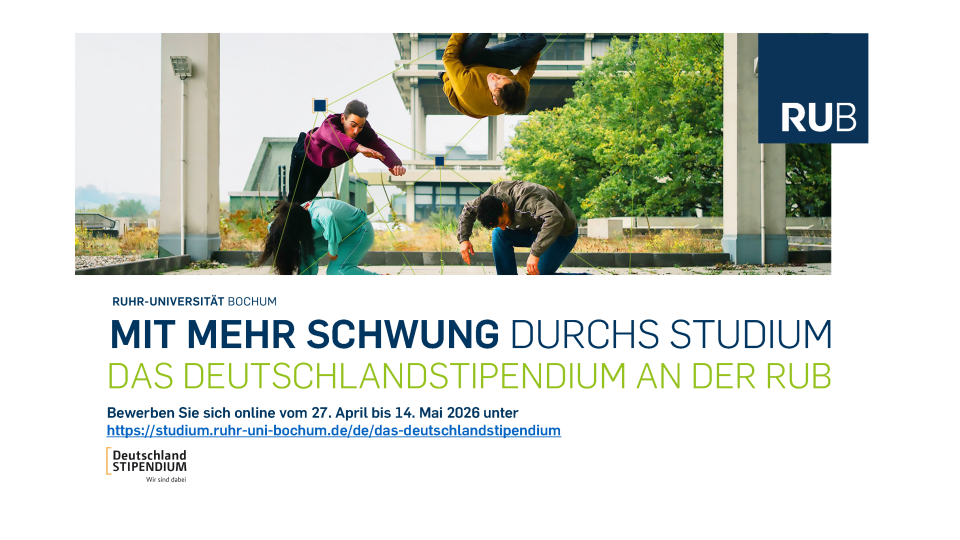 Werbung für das Deutschlandstipendium